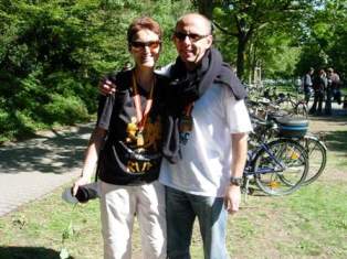 Nach dem Badenmarathon 2005